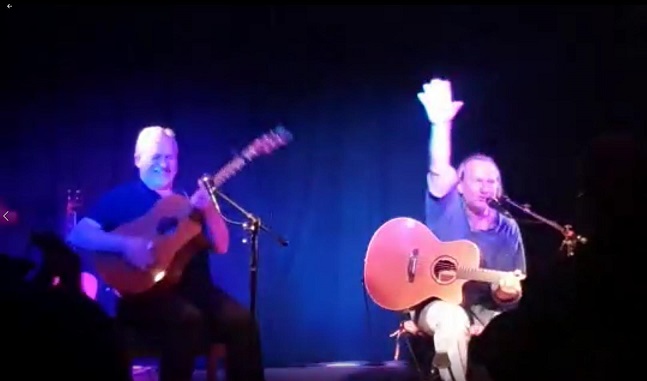 Flying Change 2023 - Andy und Franky Heberlein im Divan